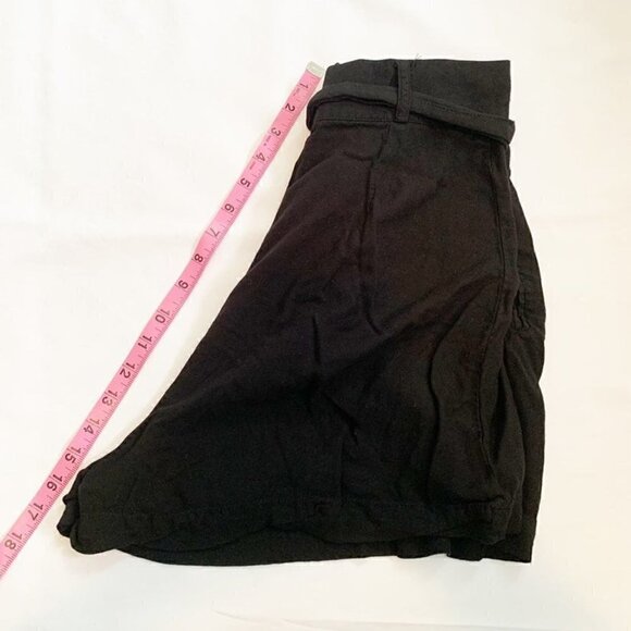 5/$25 BB Dakota by Steve Madden black high waist drawstring tie flowy shorts - 4 - Picture 8 of 9